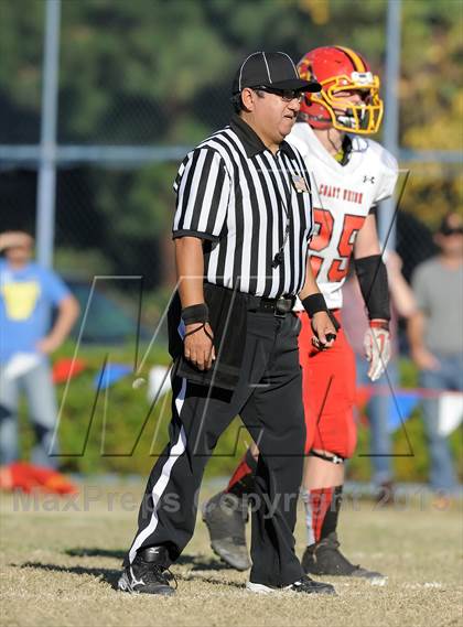 Thumbnail 3 in Coast Union @ Faith Baptist (CIF SS D1 8-Man Final) photogallery.