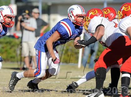 Thumbnail 1 in Coast Union @ Faith Baptist (CIF SS D1 8-Man Final) photogallery.
