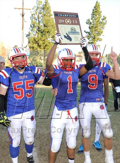 Thumbnail 1 in Coast Union @ Faith Baptist (CIF SS D1 8-Man Final) photogallery.