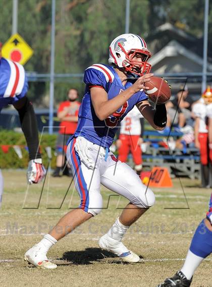 Thumbnail 2 in Coast Union @ Faith Baptist (CIF SS D1 8-Man Final) photogallery.