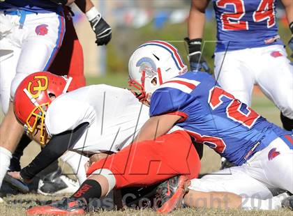 Thumbnail 2 in Coast Union @ Faith Baptist (CIF SS D1 8-Man Final) photogallery.