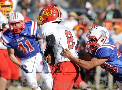 Thumbnail 1 in Coast Union @ Faith Baptist (CIF SS D1 8-Man Final) photogallery.