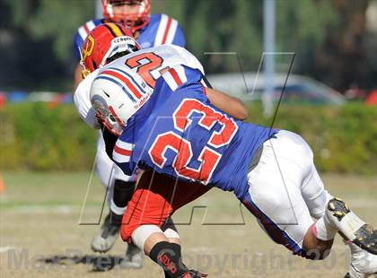 Thumbnail 2 in Coast Union @ Faith Baptist (CIF SS D1 8-Man Final) photogallery.