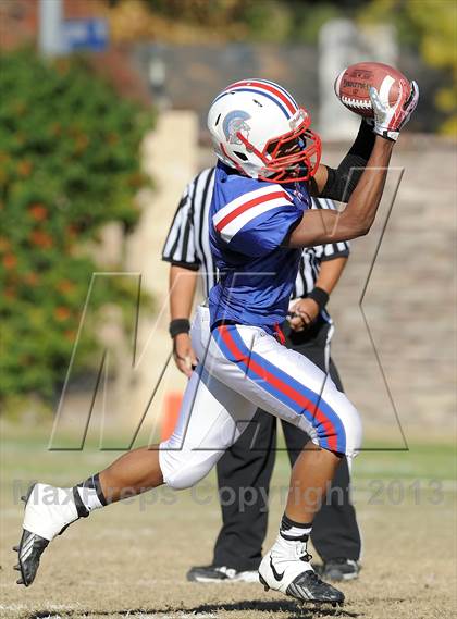 Thumbnail 2 in Coast Union @ Faith Baptist (CIF SS D1 8-Man Final) photogallery.