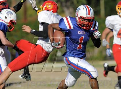 Thumbnail 3 in Coast Union @ Faith Baptist (CIF SS D1 8-Man Final) photogallery.