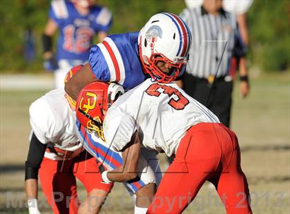 Thumbnail 3 in Coast Union @ Faith Baptist (CIF SS D1 8-Man Final) photogallery.