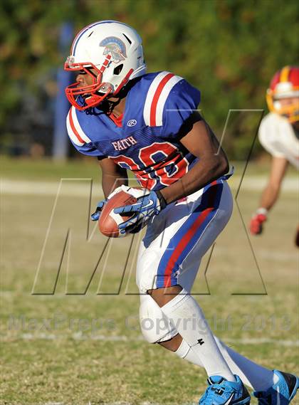 Thumbnail 2 in Coast Union @ Faith Baptist (CIF SS D1 8-Man Final) photogallery.