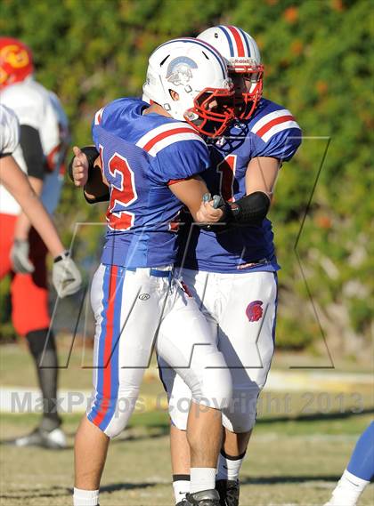 Thumbnail 3 in Coast Union @ Faith Baptist (CIF SS D1 8-Man Final) photogallery.
