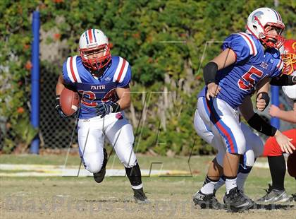 Thumbnail 2 in Coast Union @ Faith Baptist (CIF SS D1 8-Man Final) photogallery.