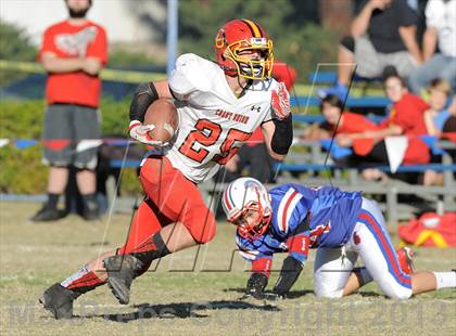 Thumbnail 1 in Coast Union @ Faith Baptist (CIF SS D1 8-Man Final) photogallery.