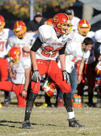 Thumbnail 2 in Coast Union @ Faith Baptist (CIF SS D1 8-Man Final) photogallery.