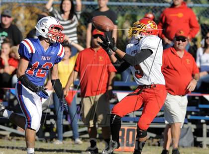 Thumbnail 2 in Coast Union @ Faith Baptist (CIF SS D1 8-Man Final) photogallery.