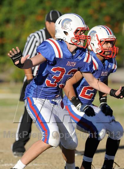 Thumbnail 1 in Coast Union @ Faith Baptist (CIF SS D1 8-Man Final) photogallery.