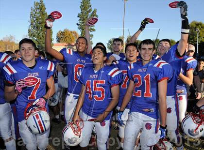 Thumbnail 2 in Coast Union @ Faith Baptist (CIF SS D1 8-Man Final) photogallery.