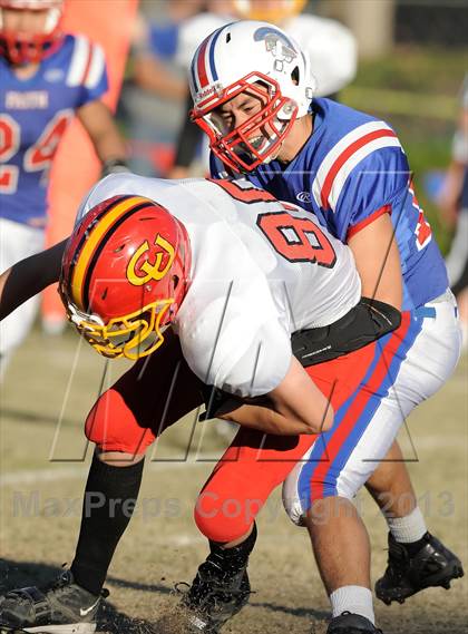 Thumbnail 2 in Coast Union @ Faith Baptist (CIF SS D1 8-Man Final) photogallery.