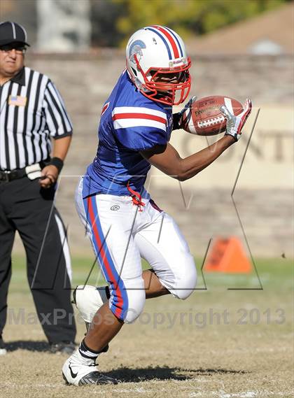Thumbnail 3 in Coast Union @ Faith Baptist (CIF SS D1 8-Man Final) photogallery.