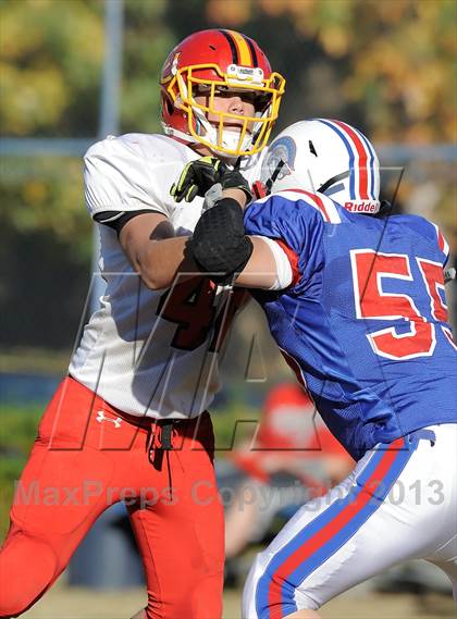 Thumbnail 1 in Coast Union @ Faith Baptist (CIF SS D1 8-Man Final) photogallery.