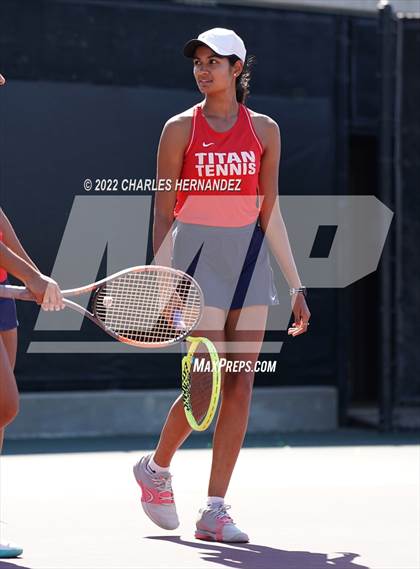 Thumbnail 2 in Amarillo vs Centennial (UIL Class 5A Team Tennis Final) photogallery.
