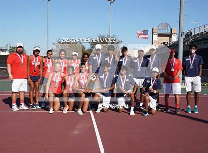 Thumbnail 1 in Amarillo vs Centennial (UIL Class 5A Team Tennis Final) photogallery.