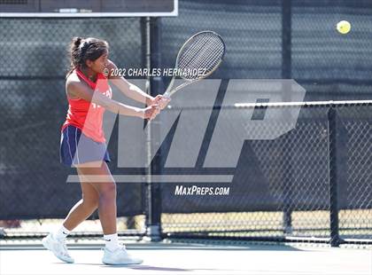 Thumbnail 2 in Amarillo vs Centennial (UIL Class 5A Team Tennis Final) photogallery.