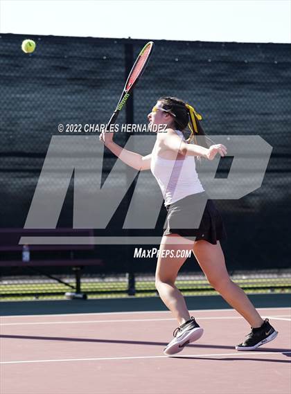 Thumbnail 2 in Amarillo vs Centennial (UIL Class 5A Team Tennis Final) photogallery.