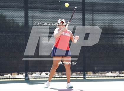 Thumbnail 2 in Amarillo vs Centennial (UIL Class 5A Team Tennis Final) photogallery.