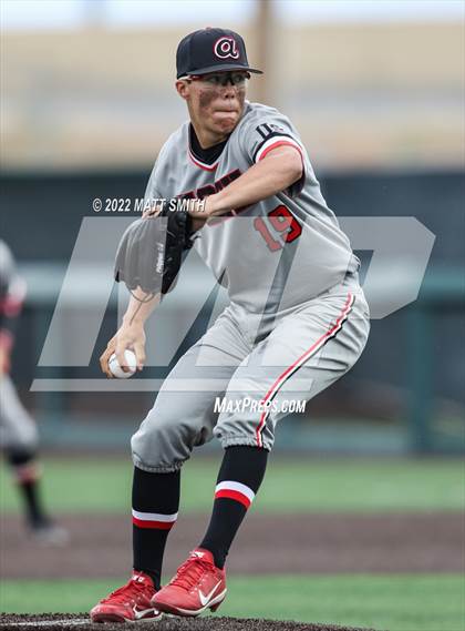 Thumbnail 3 in Riverton vs. American Fork (Utah Valley University UHSAA 6A Final Game 2) photogallery.