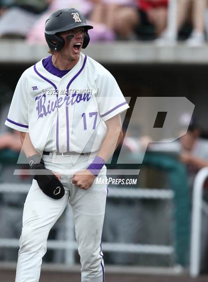 Thumbnail 1 in Riverton vs. American Fork (Utah Valley University UHSAA 6A Final Game 2) photogallery.