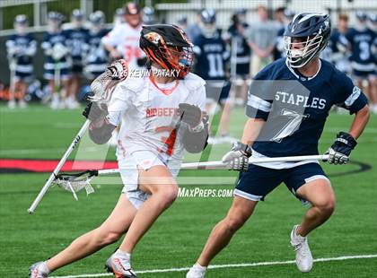 Thumbnail 1 in Staples vs. Ridgefield (CIAC Class LL Semifinal) photogallery.