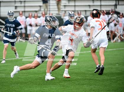 Thumbnail 1 in Staples vs. Ridgefield (CIAC Class LL Semifinal) photogallery.