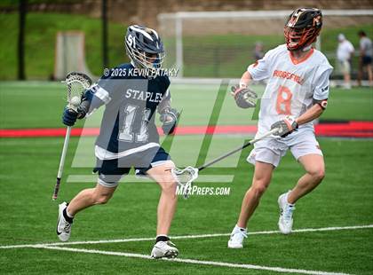 Thumbnail 2 in Staples vs. Ridgefield (CIAC Class LL Semifinal) photogallery.