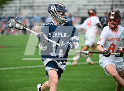Thumbnail 3 in Staples vs. Ridgefield (CIAC Class LL Semifinal) photogallery.