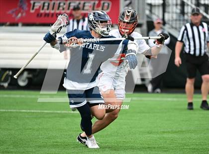 Thumbnail 2 in Staples vs. Ridgefield (CIAC Class LL Semifinal) photogallery.