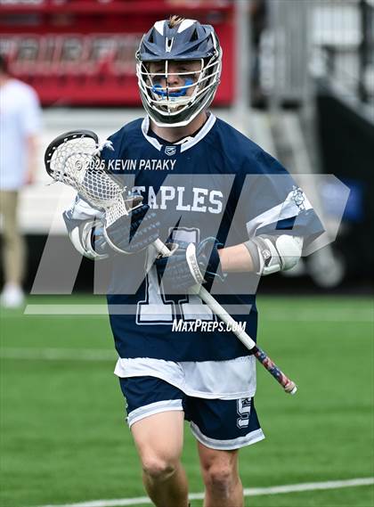 Thumbnail 2 in Staples vs. Ridgefield (CIAC Class LL Semifinal) photogallery.