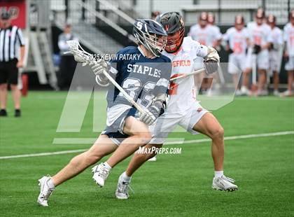 Thumbnail 2 in Staples vs. Ridgefield (CIAC Class LL Semifinal) photogallery.