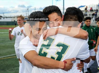 Thumbnail 2 in Cathedral vs. Santa Barbara (CIF SS D1 Final) photogallery.