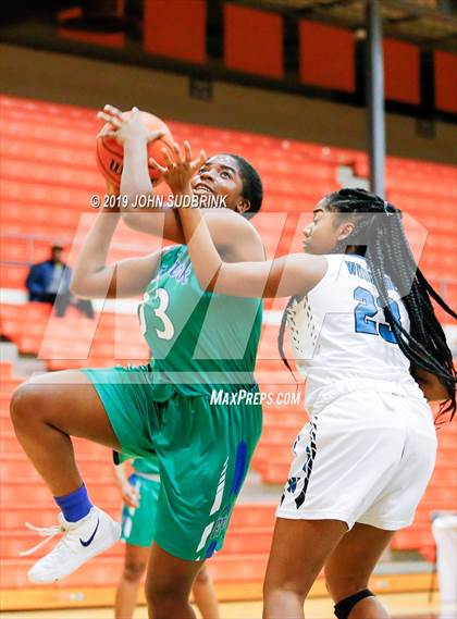 Thumbnail 2 in Woodside vs Forest Park (StatVa Girls Basketball Classic) photogallery.