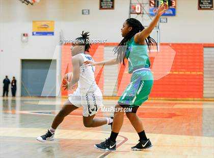 Thumbnail 2 in Woodside vs Forest Park (StatVa Girls Basketball Classic) photogallery.