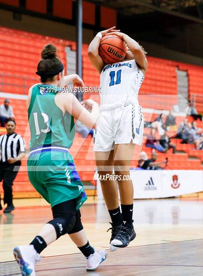 Thumbnail 3 in Woodside vs Forest Park (StatVa Girls Basketball Classic) photogallery.