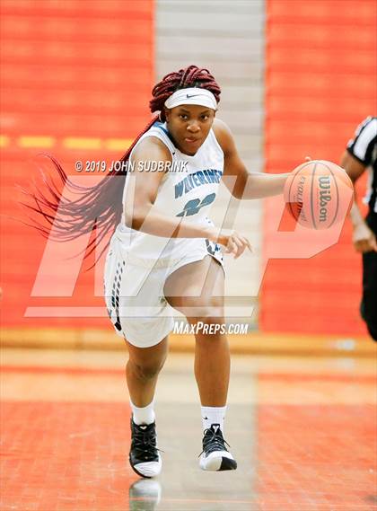 Thumbnail 1 in Woodside vs Forest Park (StatVa Girls Basketball Classic) photogallery.