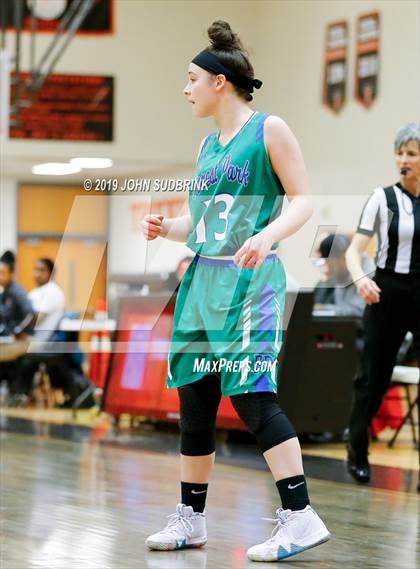 Thumbnail 1 in Woodside vs Forest Park (StatVa Girls Basketball Classic) photogallery.