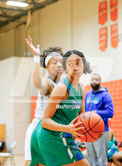 Thumbnail 2 in Woodside vs Forest Park (StatVa Girls Basketball Classic) photogallery.
