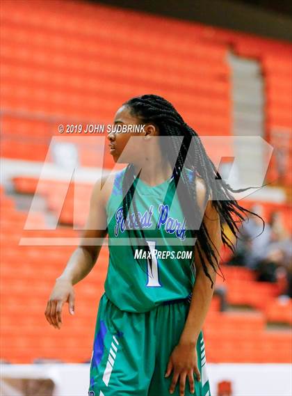 Thumbnail 2 in Woodside vs Forest Park (StatVa Girls Basketball Classic) photogallery.