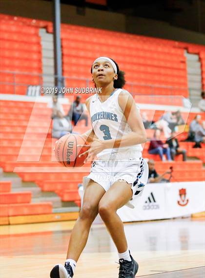 Thumbnail 1 in Woodside vs Forest Park (StatVa Girls Basketball Classic) photogallery.