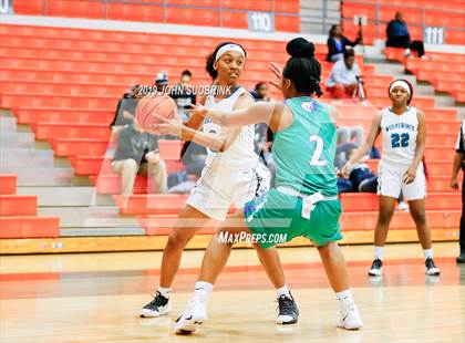 Thumbnail 3 in Woodside vs Forest Park (StatVa Girls Basketball Classic) photogallery.