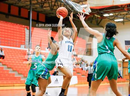 Thumbnail 1 in Woodside vs Forest Park (StatVa Girls Basketball Classic) photogallery.