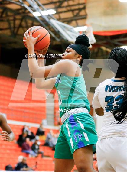 Thumbnail 3 in Woodside vs Forest Park (StatVa Girls Basketball Classic) photogallery.