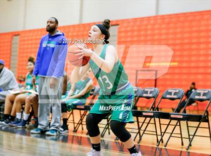 Thumbnail 2 in Woodside vs Forest Park (StatVa Girls Basketball Classic) photogallery.