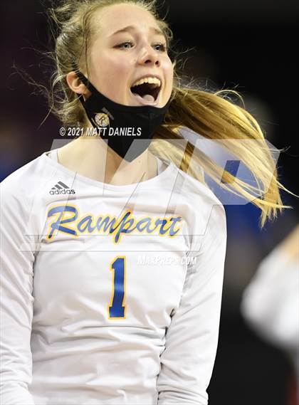 Thumbnail 3 in Rampart vs. Ralston Valley (CHSAA 5A Semifinal) photogallery.