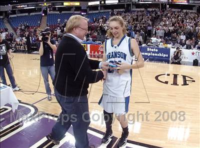 Thumbnail 3 in Mission Prep vs. Branson (CIF State D5 Final) photogallery.